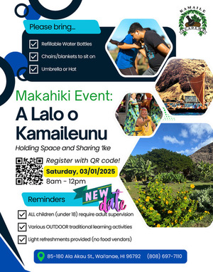 NEW Makahiki Event Date